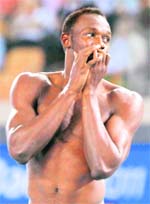 Bolts disqualification in the 100m came as a huge shock.