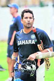 Laid low by a spate of injuries, India suffered a big jolt with Sachin Tendulkar also ruled out of the ODI series as the demoralised Indians go into the second one-dayer against England on Tuesday. Tendulkars toe injury aggravated just before the five-match series opener on Saturday.