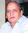BD Raturi, UKD (D) leader, addresses mediapersons in Dehradun on Wednesday. 