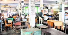 The District Courts complex presents a deserted look as lawyers stayed away from work in Dehradun on Thursday.