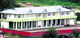 The mandi building awaits footfalls even after two years of its completion.