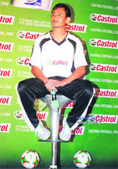 Indian football players rarely attracted sponsorship till the debonair Baichung Bhutia emerged as a saleable brand