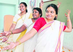 The Kerala Samajan celebrated Onam at the Sector 19 church on Sunday