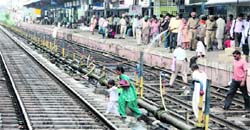  The country runs on these metal tracks of the Railways which even turn into death traps for some, especially when all caution is thrown to the winds