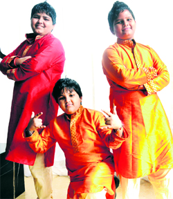 (L-R) Pravesh Hasan, Pravesh Bablu and Ahmed Ali