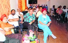 Participants during a workshop organised in Amritsar on Saturday. 