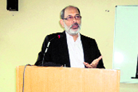 M.Ramachandran, Chancellor of ICFAI University, in Dehradun on Saturday