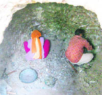 Popularly known as khatris, these water sources are unique and rare examples of rainwater harvesting