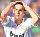 Real Madrids Kaka reacts during their Spanish league match against Levante in Valencia on Sunday. 