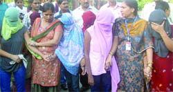 Accused at a court in Dwarka in New Delhi