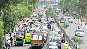 No respite from vehicular pollution in Ludhiana