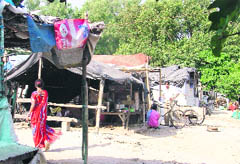 A dhaba has come up on a prime piece of land belonging to the Ludhiana Improvement Trust on the Pakhowal Road in Ludhiana