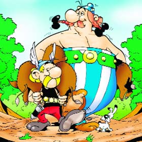 Asterix and his jovial sidekick Obelix first appeared in print in October 1959, and their adventures fighting the Roman invaders have since been translated into over 100 languages