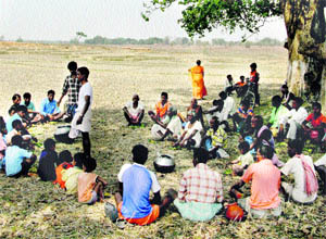 The tribals symbiotic relationship with forests influences their social, religious and cultural expressions from ancient times