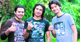Members of the band Raga Boyz.