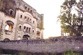 A view of the historic Jallow Khanna, once the residence of Nawab Jassa Singh Ahluwalia, in Kapurthala