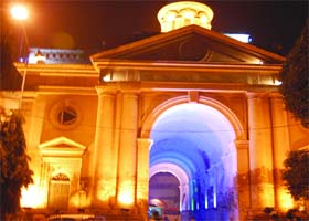 A view of the Town Hall in Amritsar