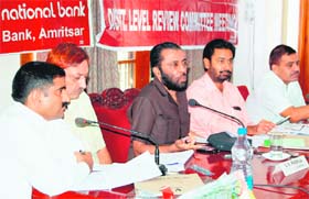 Additional Deputy Commissioner Perneet Bhardwaj chairs a meeting of the District Consultative Committee in Amritsar