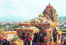 A view of the Baijnath Temple
