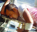 Aman Singh, who shot himself in the stomach, died on the way to hospital. 