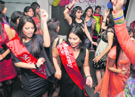 Youngsters dance at Rock On 2011, the annual day celebrations of De Samar Academy in Ludhiana on Friday. 