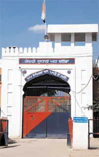 A view of the Central Jail in Bathinda. Overcrowding here is causing problems for the jail authorities