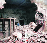 Qila Mubarak, the erstwhile residence of the famed Patiala dynasty, is struggling for existence