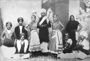 Nautch: As the Indian dance was known during the colonial period. A Tanjore Nautch Party-Circa 1890-1910