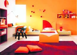 Rangoli, bright colours and lamps give your home a festive feel