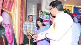 Haryana Health Minister Rao Narender Singh inaugurates a training programme on Mother and Child Care through Homoeopathy at Narnaul.
