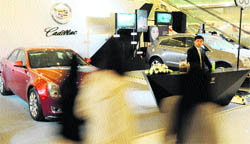 A Cadillac dealership in Beijing on Friday. As Congress weighs hitting Beijing with US sanctions over its currency policy, the Commerce Department said the deficit with China stood at $29 billion in August, passing the previous record set in August 2010.
