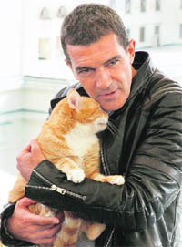Antonio Banderas says a healthy diet and yoga keep him fit Photo: Reuters