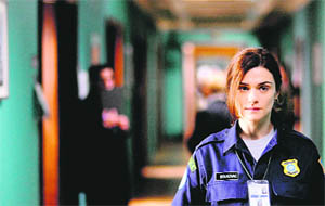 As an American police officer, Rachel Weisz gives a stellar performance in  The Whistleblower