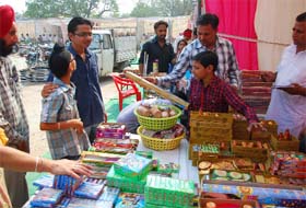 Sale of fire-crackers has evoked a lukewarm response so far