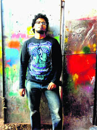 Sinan Nalagath from Kannur is planning to open a studio in Kerala to make his Naked Monkey a uniquely funny label