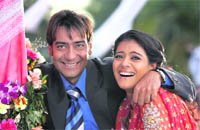 Ajay Devgn and Kajol