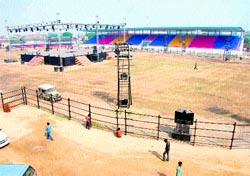 Preparations for the Kabaddi World Cup in full swing at stadium in Bathinda