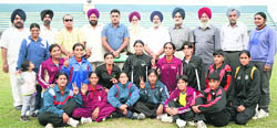 The selected players of the Indian (women) kabaddi team in Ludhiana. 