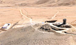  fortress-like three-storey Chinese observation post across the LAC in south-eastern Ladakh. 