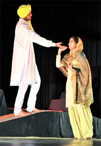 A play Main Punjab Bolda Haan, written by Nirmal Jaura and directed by Sompal Heera, was staged at Guru Nanak Dev Bhawan in Ludhiana. More than 30 artistes enacted in the play, which traces the history of Punjab since the arrival of Aryans