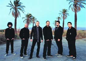 Rock band The Linkin Park