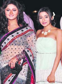 Family Feud: (L-R) Rashmi Desai & Tina Dutta