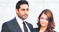Abhishek and Aishwarya