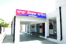 The Civil Line police station in the Model Town phase-III area. 