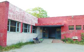 A view of the postmortem house in Amritsar