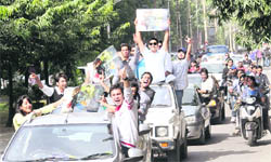 PEC students take out a road show to mark the three-day annual fest, beginning November 11 in Chandigarh 