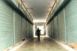 Booths at Janta Market in Phase 3B1 of Mohali