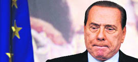 Italian PM Silvio Berlusconi