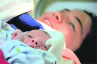 Blessed one Kirti Bansal, who has been blessed with baby boy at a private hospital in Ludhiana