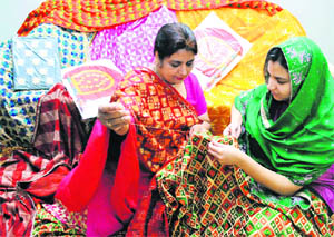 Phulkari is a true chronicle of the passage of time 